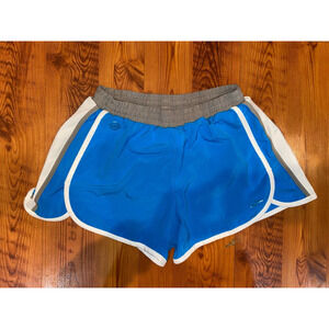 BROOKS Royal Blue w/ White & Gray Trim Lined Running/Gym Shorts Sz M (Medium)